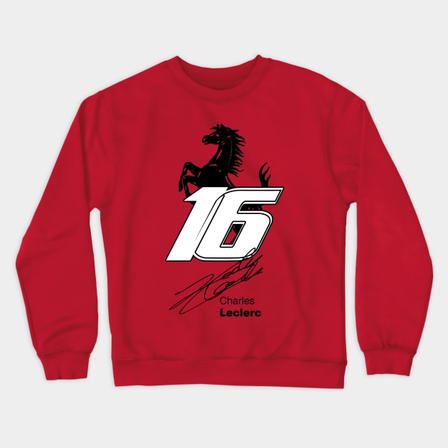 Charles Leclerc Crewneck Sweatshirt by FinnickArrow